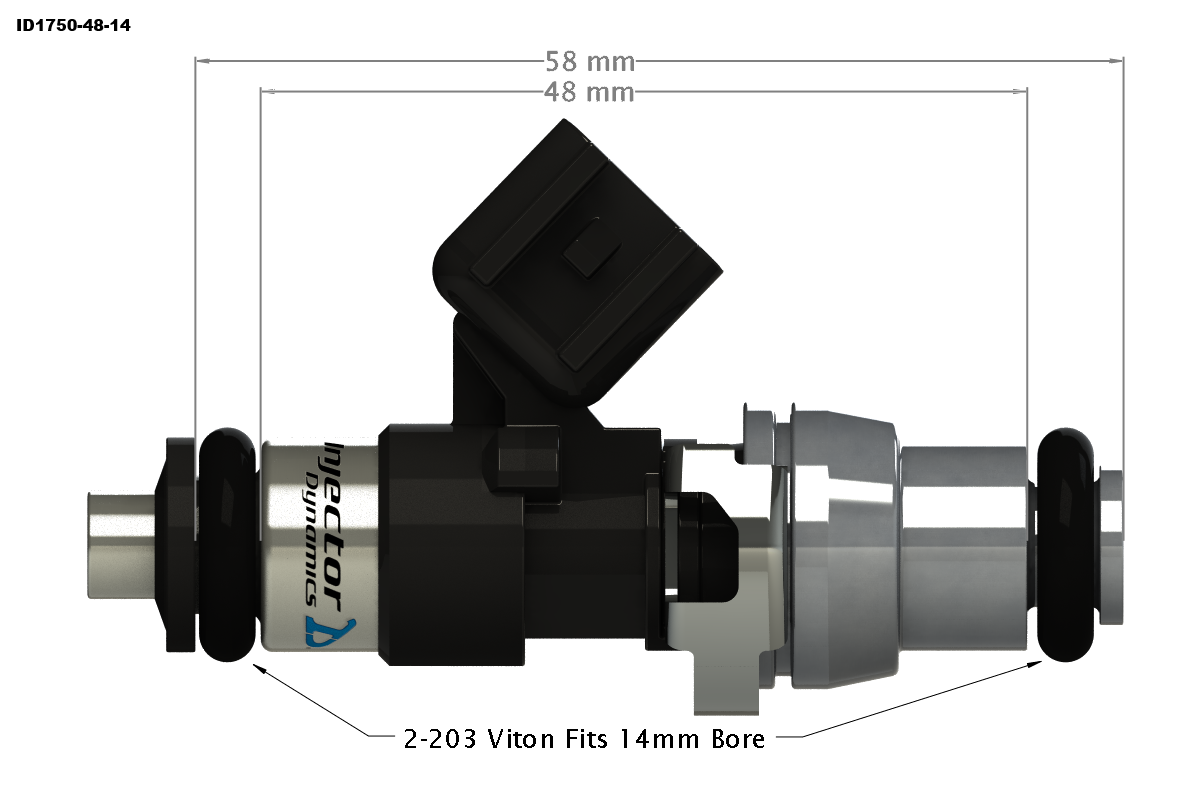 Injector Dynamics 1750.48.14.R35.6 Tech Specs