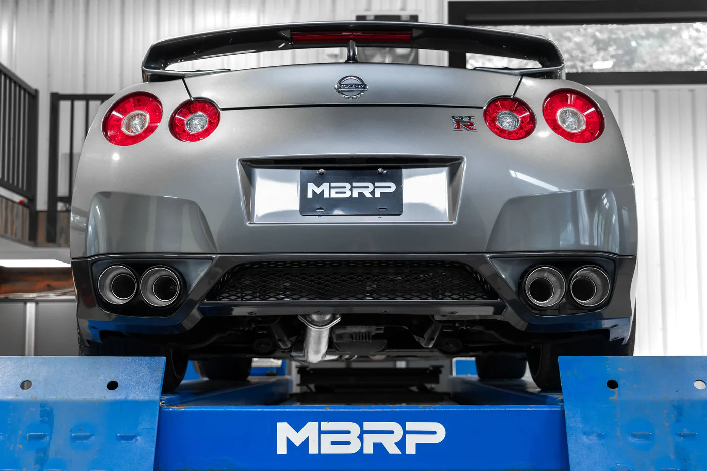 MBRP Cat Back Exhaust System Nissan GTR 2009-2024 S44073CF