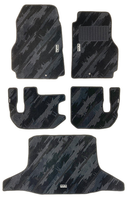 HKS Floor Mat Front & Rear Set for Nissan GT-R R35 LHD - 53001-AN014