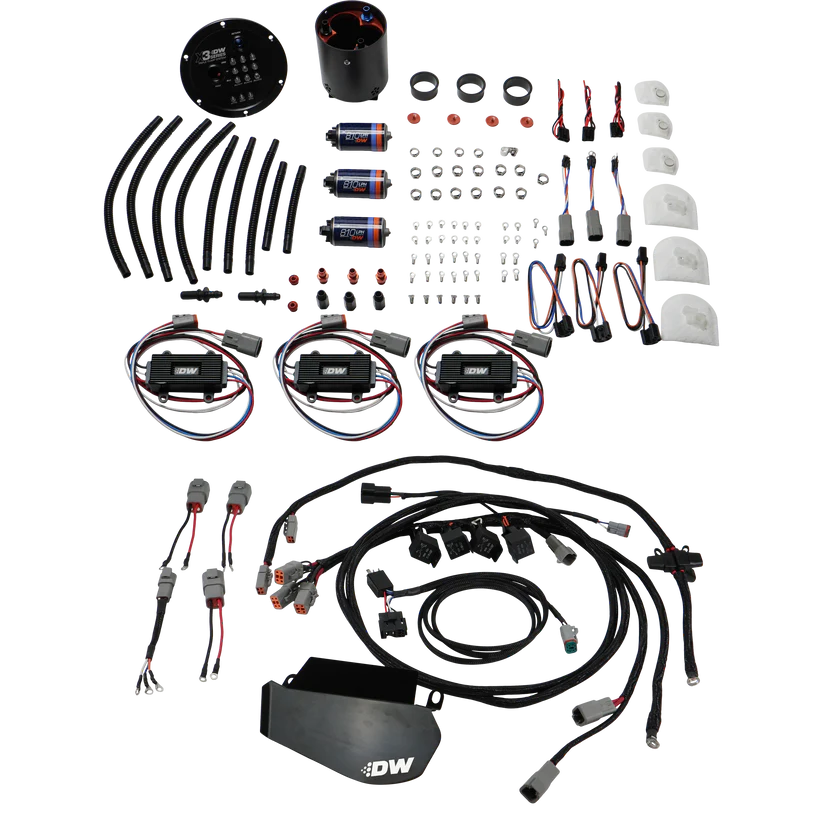 DeatschWerks 9-811-C105-7021-PNP X3 Triple DW810 Fuel Pump Module | Nissan GT-R R35
