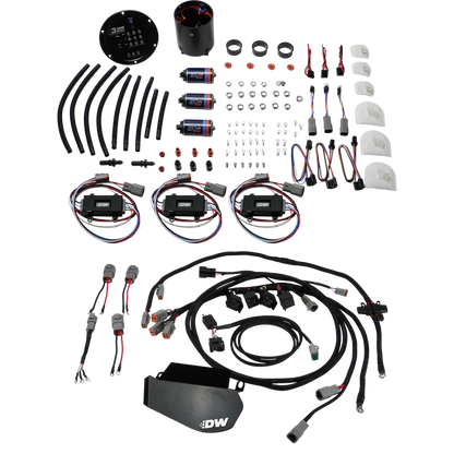 DeatschWerks 9-811-C105-7021-PNP X3 Triple DW810 Fuel Pump Module | Nissan GT-R R35