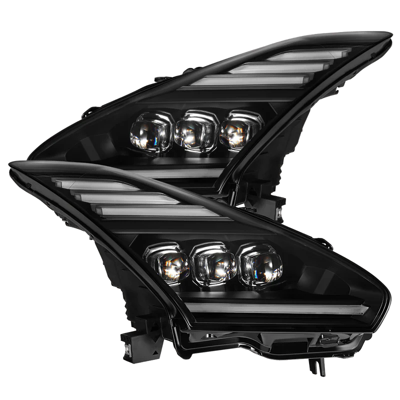 AlphaRex 880359 NOVA Headlights Nissan GT-R 09–25