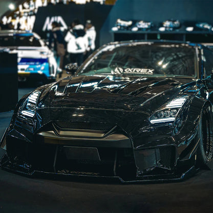 AlphaRex 880359 NOVA Headlights Nissan GT-R 09–25