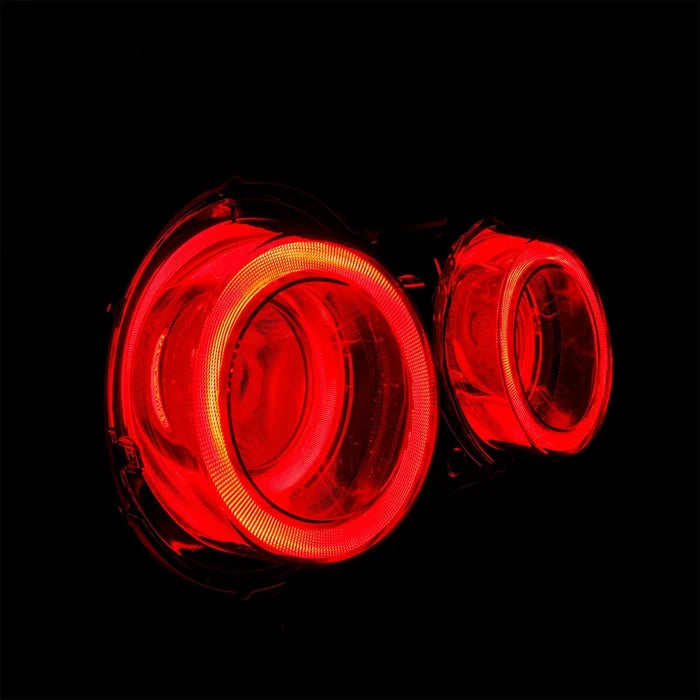AlphaRex NOVA-Series Prismatic LED Red Clear tail lights 692001 for 2009-2025 Nissan GT-R R35