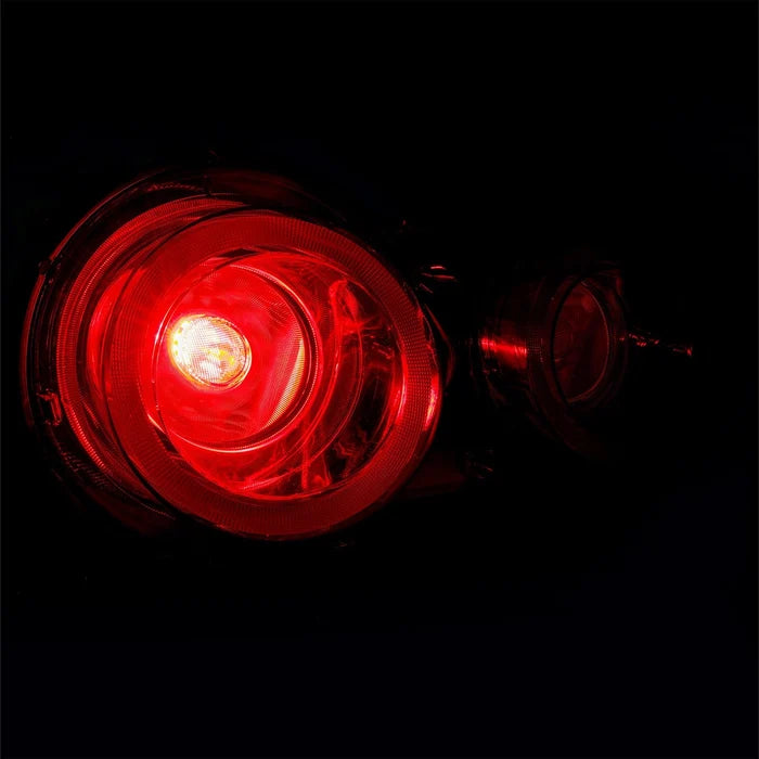 AlphaRex NOVA-Series Prismatic LED Red Clear tail lights 692001 for 2009-2025 Nissan GT-R R35