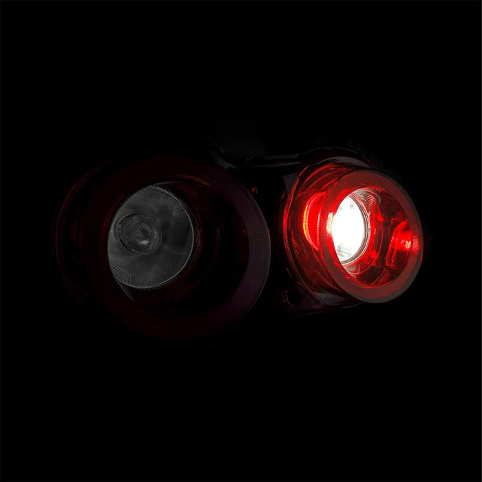 AlphaRex NOVA-Series Prismatic LED Red Clear tail lights 692001 for 2009-2025 Nissan GT-R R35