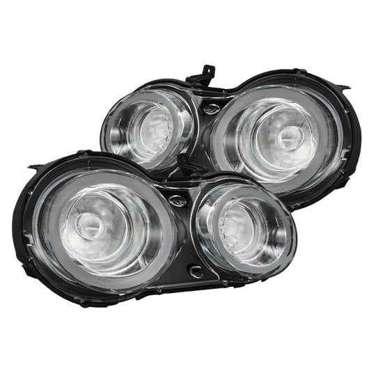 AlphaRex NOVA-Series Prismatic LED clear tail lights for 2009-2025 Nissan GT-R R35 RTL-NG09-A-YW-LB