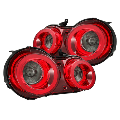 AlphaRex NOVA-Series Prismatic LED Red Smoke tail lights for 2009-2025 Nissan GT-R R35 part number 692003