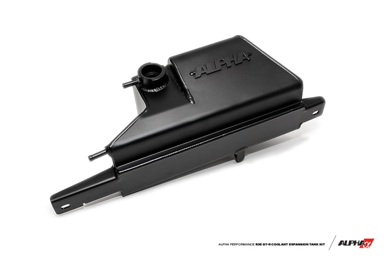 AMS Alpha aluminum coolant expansion tank for Nissan R35 GT-R