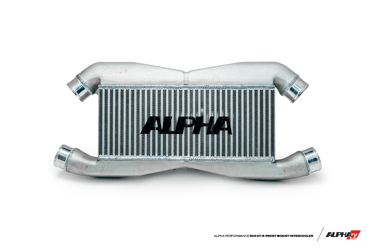 AMS Alpha Front Mount Intercooler for 2009-2025 Nissan GT-R R35 Stock Piping - ALP.07.09.0007-2