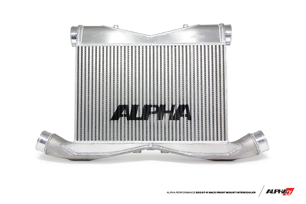 AMS Alpha Race front mount intercooler ALP.07.09.0008-1 for 2009-2025 Nissan GT-R R35 1000-1400 horsepower builds