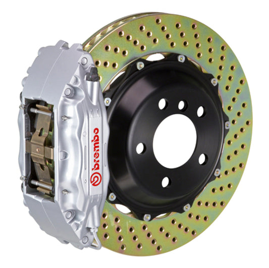 Brembo GT Systems silver front 6-piston 355mm big brake kit for Nissan Skyline GT-R R32 and R33