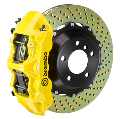 Brembo GT Systems yellow front 6-piston 355mm big brake kit for Nissan Skyline GT-R R32 and R33
