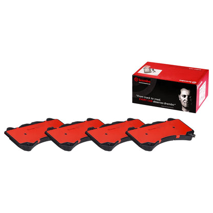 Brembo Prime Ceramic front brake pad set P37018N for 2009-2024 Nissan GT-R R35