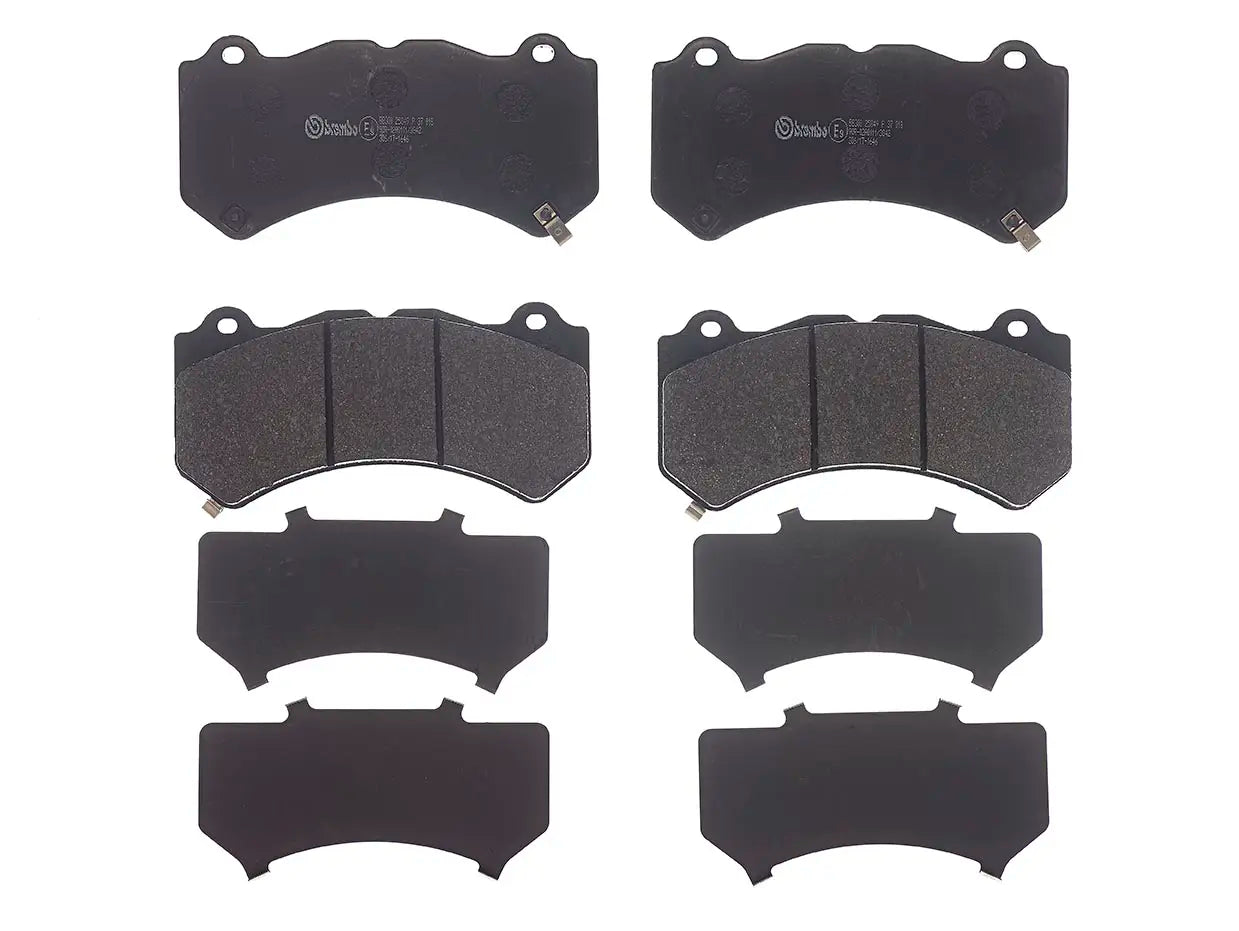 Brembo Prime front brake pad set P37018 for 2009-2024 Nissan GT-R R35 with iron rotors