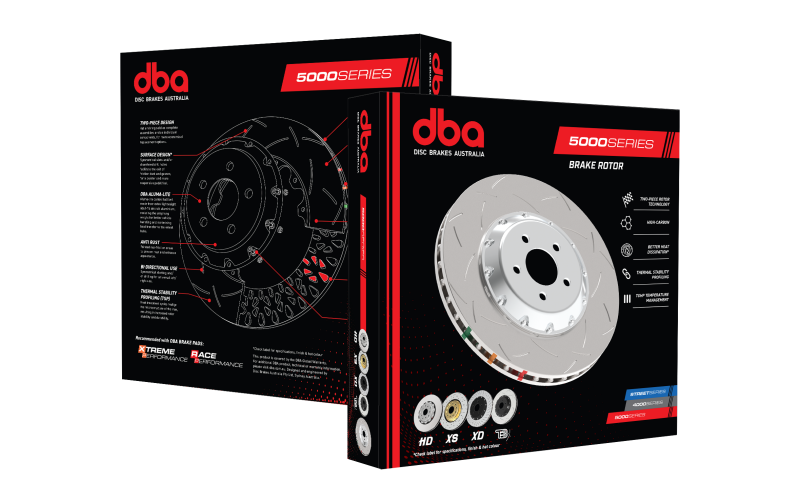 DBA 12+ Nissan GT-R 5000 Series Brembo Only Direct Replacement Rotor
