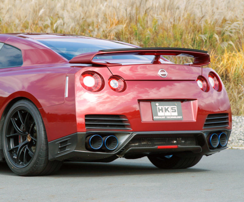 HKS Racing Muffler cat-back exhaust with silencer for 2008-2019 Nissan GT-R R35
