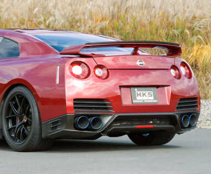 HKS Racing Muffler cat-back exhaust with silencer for 2008-2019 Nissan GT-R R35