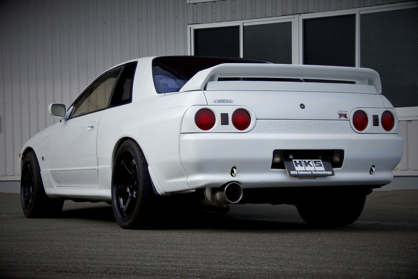 HKS Super Turbo Urban Matte Edition cat-back exhaust 31029-AN012 for 1989-1994 Nissan Skyline GT-R BNR32 RB26DETT