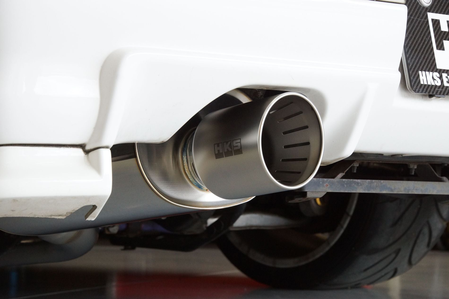 HKS Super Turbo Urban Matte Edition cat-back exhaust 31029-AN013 for 1999-2002 Nissan Skyline GT-R R34 RB26DETT