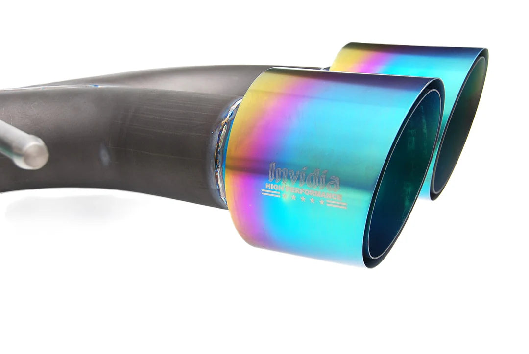 Invidia Titanium Cat Back Exhaust Nissan GTR R35 2008+ HS08R35TTG