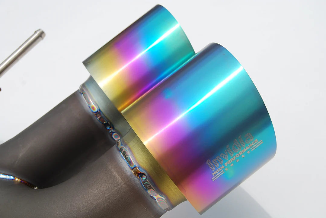 Invidia Titanium Cat Back Exhaust Nissan GTR R35 2008+ HS08R35TTG