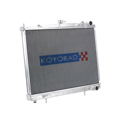 Koyo HH Series 48mm aluminum radiator for September 2000-2002 Nissan R34 GT-R, part HH023194