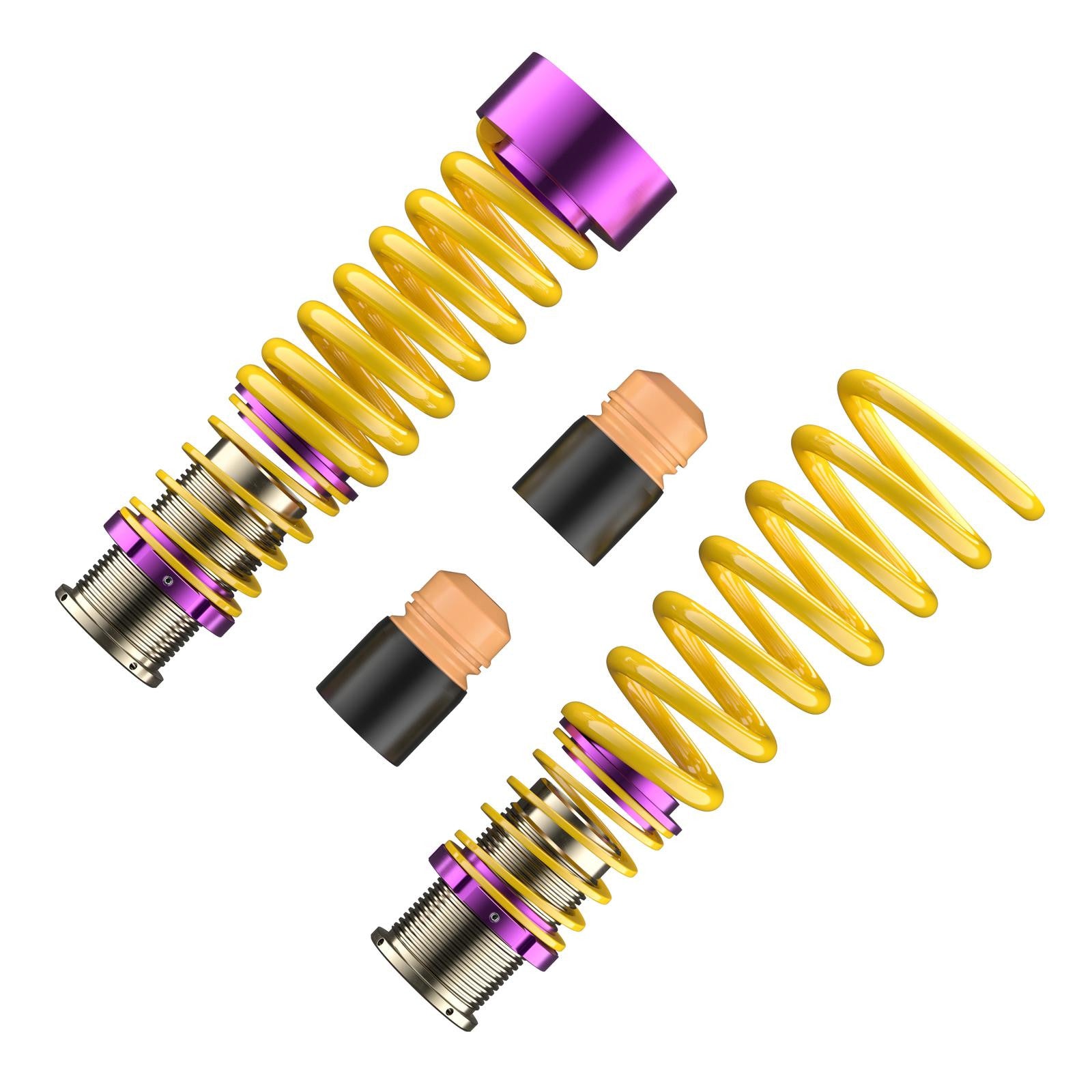 KW Height Adjustable Spring Kit 2015-2024 Nissan GT-R NISMO R35 retaining factory electronic suspension 25385010 