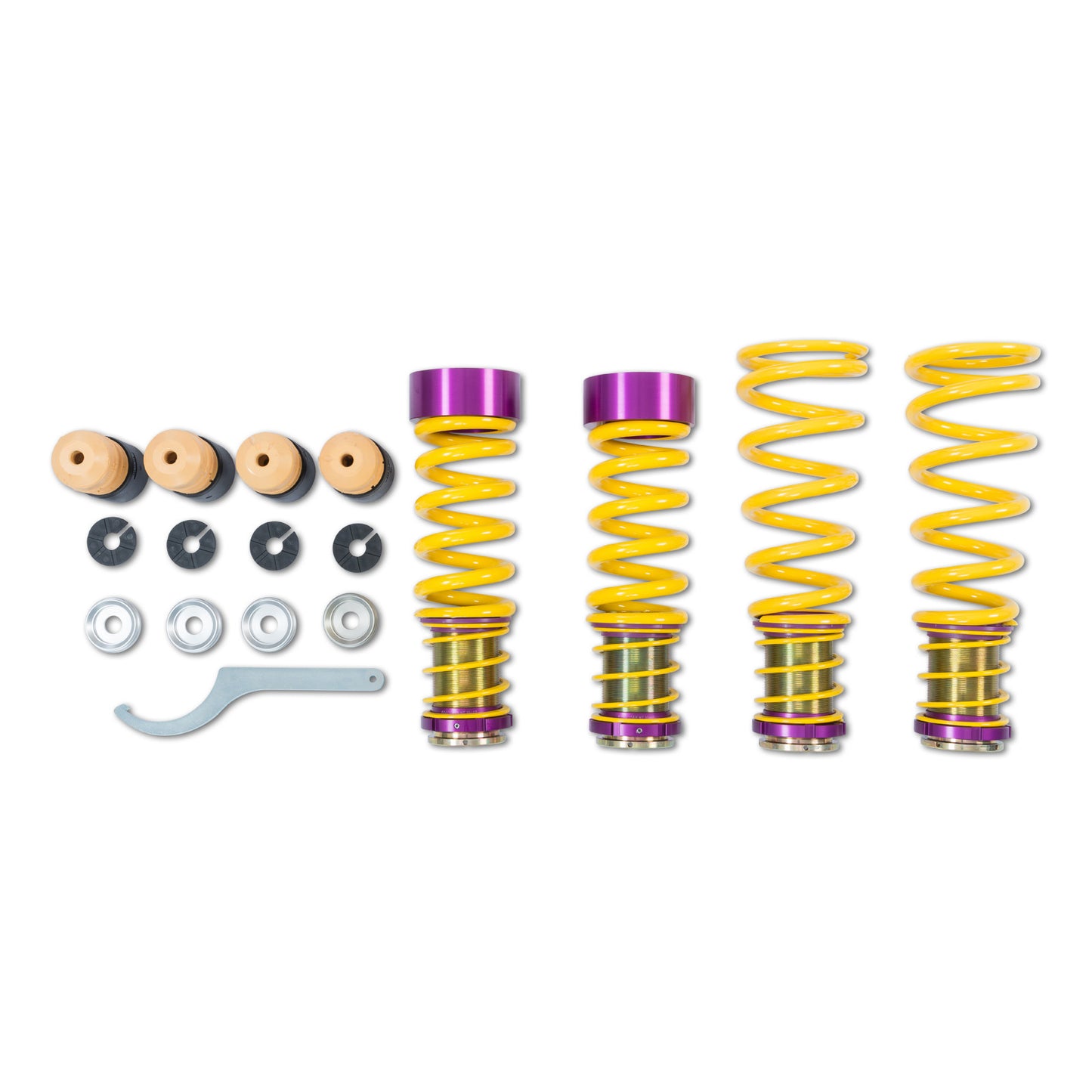KW 25385006  Adjustable Springs 2009-2024 Nissan GT-R R35 retaining factory electronic suspension