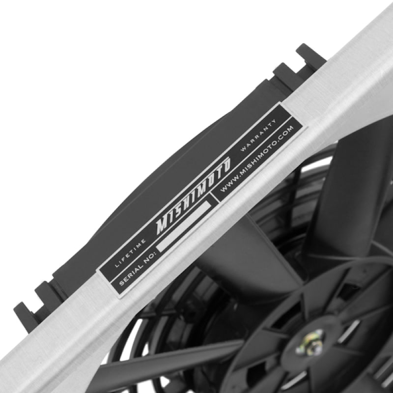 Mishimoto MMFS-R33-RHD polished aluminum electric fan and shroud kit with 14-inch fan for Nissan Skyline R33 and R34