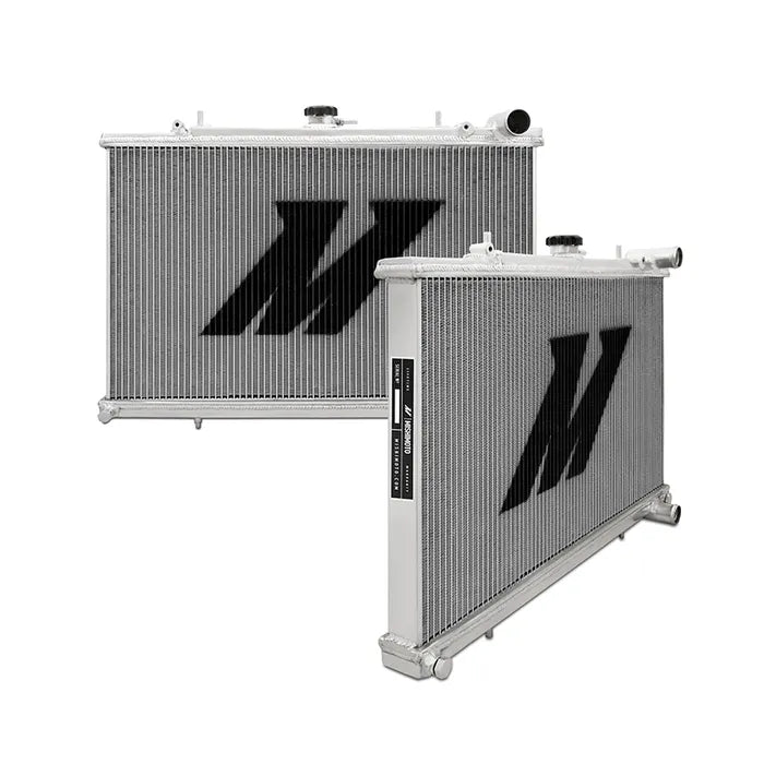 Mishimoto MMRAD-RHD-R32 two-row aluminum performance radiator for 1989-1993 Nissan Skyline R32 manual-transmission models