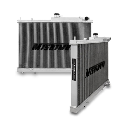 Mishimoto MMRAD-RHD-R33 three-row aluminum performance radiator for 1993-1998 Nissan Skyline R33 manual transmission models
