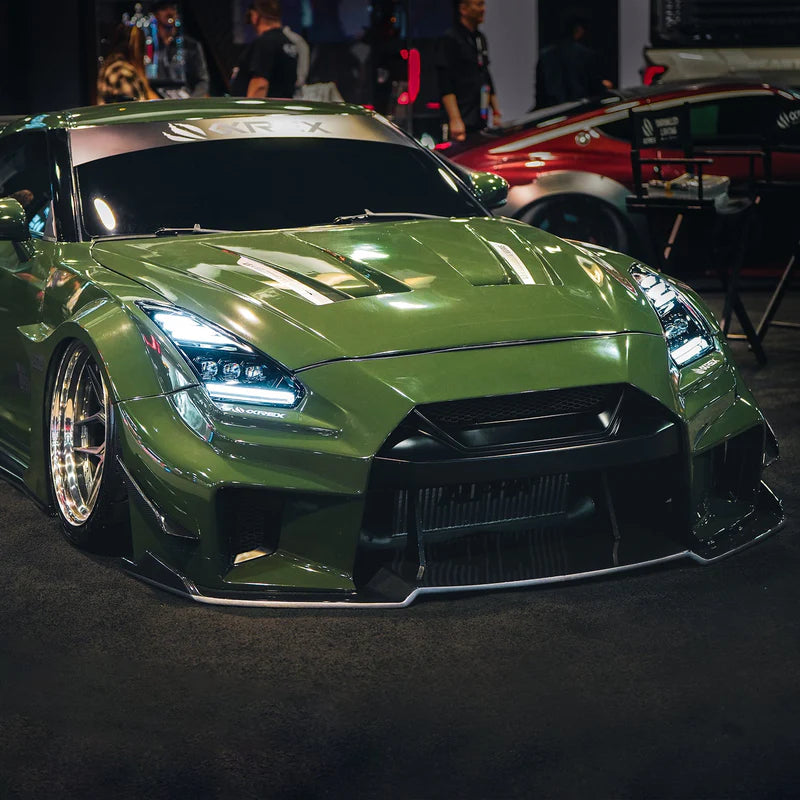 AlphaRex 880360 NOVA Headlights Nissan GT-R 09–25