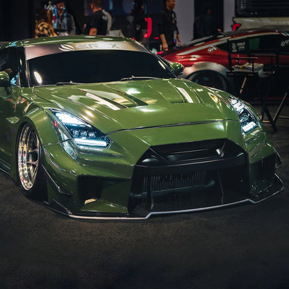 AlphaRex 880360 NOVA Headlights Nissan GT-R 09–25