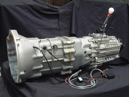 OS Giken OS-88 six-speed sequential gearbox with bellhousing and shifter assembly for R32, R33 and R34 GT-R