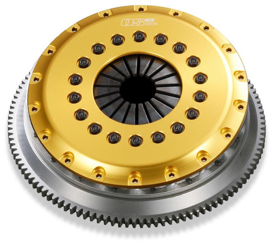 OS Giken R4C quad-plate clutch assembly with flywheel for Nissan R32 and R33 GT-R