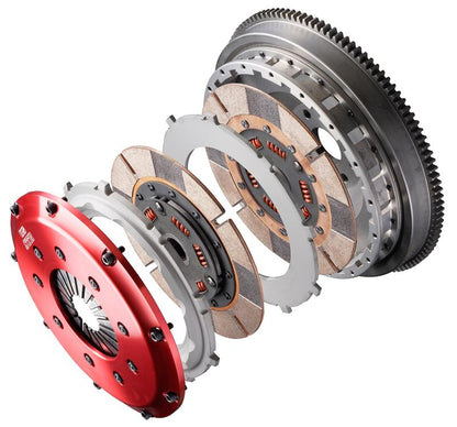 OS Giken STR2C push-type twin-plate clutch kit for Nissan R32 GT-R