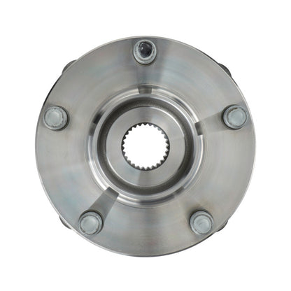 MOOG 513385 front wheel bearing and hub assembly for select Nissan R35 GT-R models