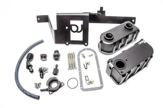 Radium Engineering 20-0557 billet aluminum coolant expansion tank kit for Nissan R35 GT-R