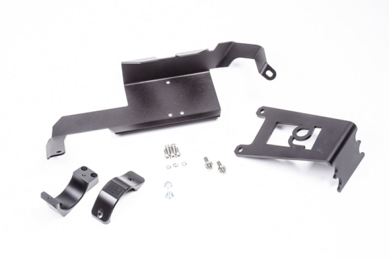 Radium Engineering 20-0559 anodized aluminum fuel filter mount and heat shield for 2009-2025 Nissan GT-R R35- Primary