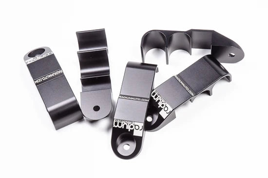 Radium 20-0560 anodized fuel line retaining clips for Nissan R35 GT-R aftermarket fuel line installation