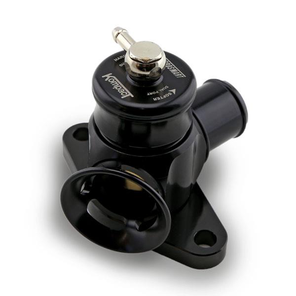 Turbosmart TS-0203-1026 Kompact Dual Port black billet blow off valve for Nissan Skyline R32 R33 and R34 GTS-T RB turbo models