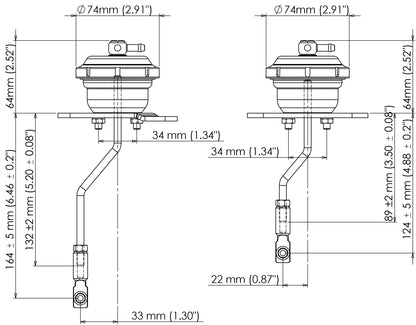 Turbosmart TS-0615-2242 tech specs sheet